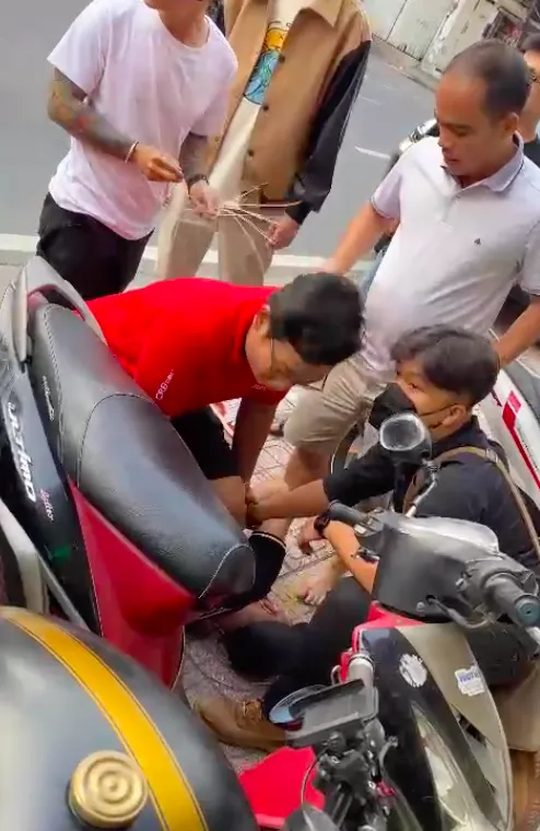 Giảng viên trường Đại học An Ninh bắt kẻ cướp giật trên đường phố ảnh 3