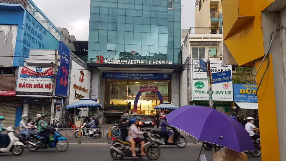 Bệnh viện thẩm mỹ Kangnam Sài Gòn. Ảnh: C.T