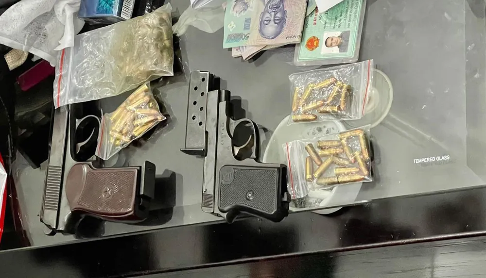 Bắt nhóm đối tượng trong vụ dùng súng bắn chết người ảnh 5