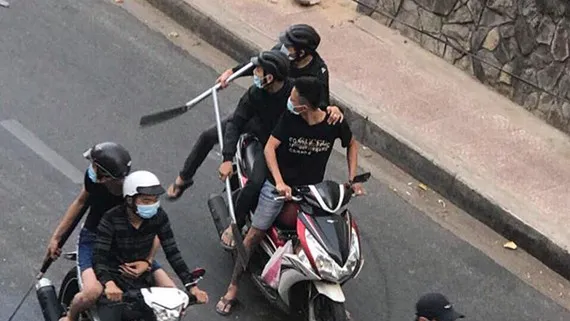 Một vụ hỗn chiến trước đó