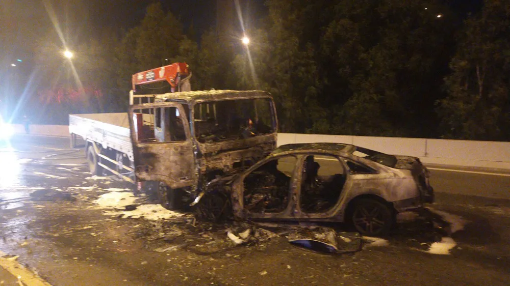 Hiện trường vụ việc. Ảnh: TRUNG DŨNG