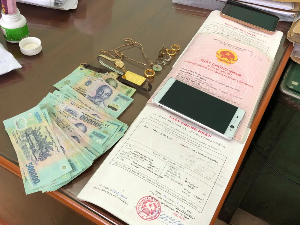 Người giúp việc dàn cảnh trộm két sắt chứa vàng của chủ nhà ảnh 3