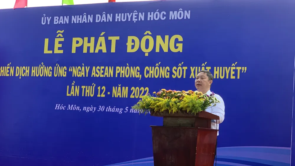 TPHCM phát động chiến dịch phòng chống sốt xuất huyết ảnh 1