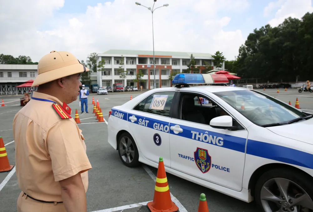 64 đội CSGT hội thi lái xe giỏi và an toàn 2022 ảnh 5