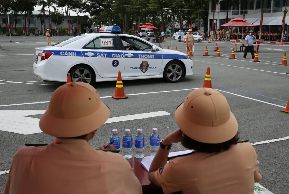 64 đội CSGT hội thi lái xe giỏi và an toàn 2022 ảnh 7