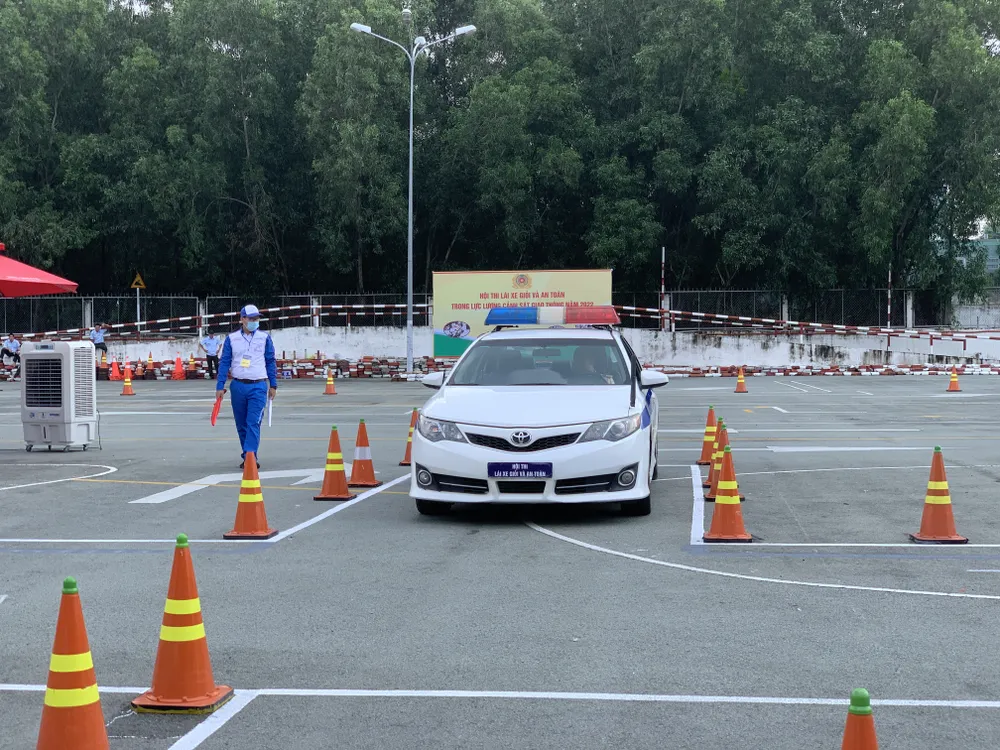 64 đội CSGT hội thi lái xe giỏi và an toàn 2022 ảnh 10