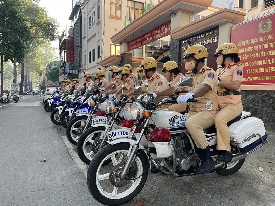 TPHCM mở đợt cao điểm kiểm tra, xử lý các hành vi vi phạm trật tự an toàn giao thông ảnh 2