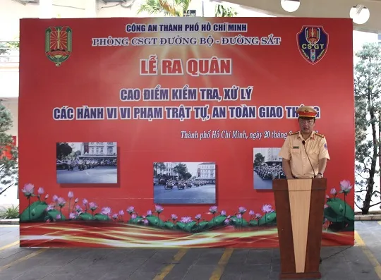 TPHCM mở đợt cao điểm kiểm tra, xử lý các hành vi vi phạm trật tự an toàn giao thông ảnh 1
