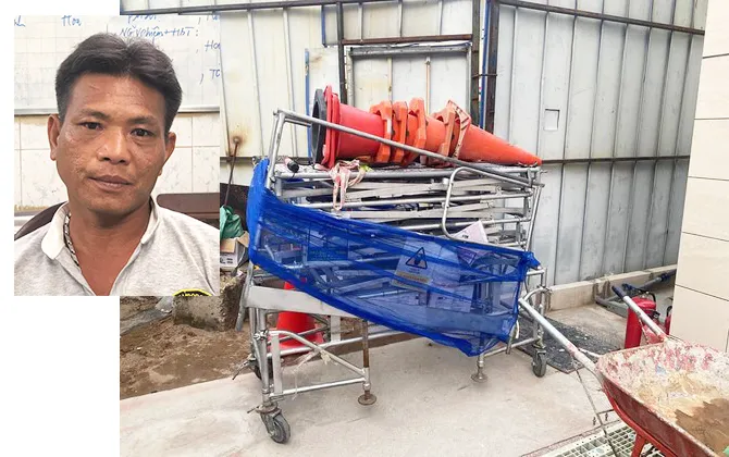 Bắt giam kẻ trộm giàn giáo thi công tuyến metro số 1  ảnh 1