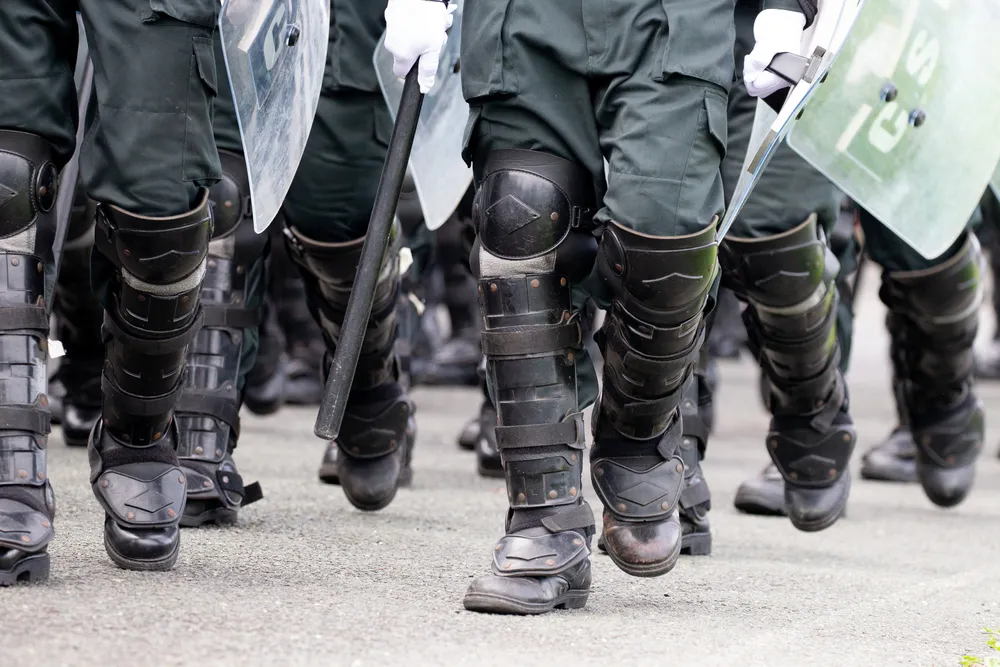 Ra mắt Trung đoàn Cảnh sát cơ động dự bị chiến đấu thuộc Công an TPHCM ảnh 12