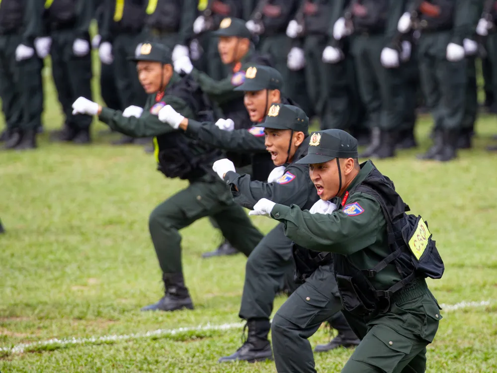 Ra mắt Trung đoàn Cảnh sát cơ động dự bị chiến đấu thuộc Công an TPHCM ảnh 16