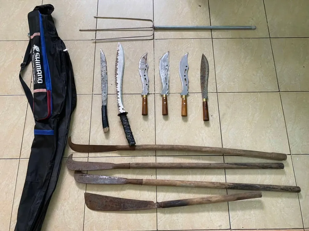 Bắt khẩn cấp 4 người trong vụ giật đồ “cúng cô hồn” dẫn tới đánh nhau ảnh 2