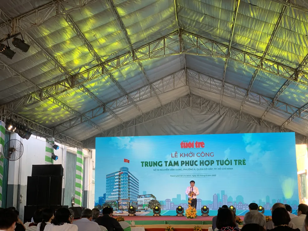 Khởi công xây dựng Trung tâm Phức hợp Tuổi Trẻ ảnh 1