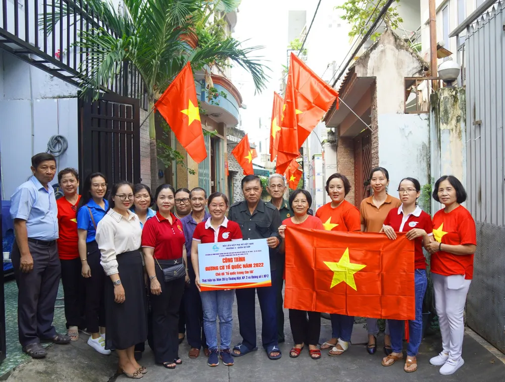 Ra mắt Công trình Đường cờ Tổ quốc ở quận Gò Vấp ảnh 2