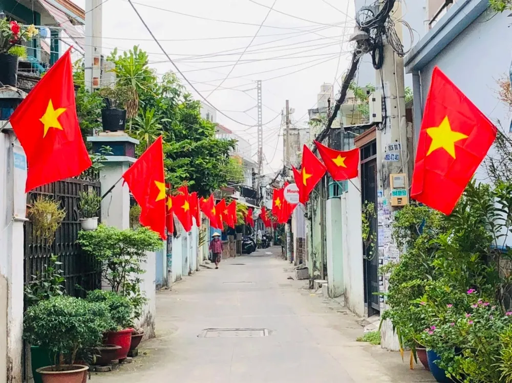 Ra mắt Công trình Đường cờ Tổ quốc ở quận Gò Vấp ảnh 1