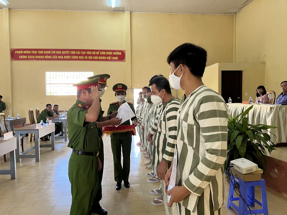 39 phạm nhân đủ điều kiện được giảm án, tha tù trước hạn  ảnh 3
