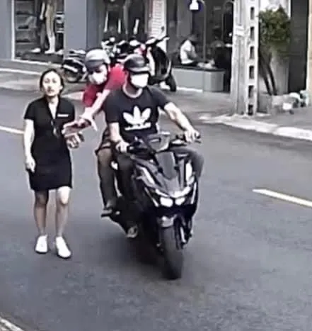 Truy bắt kẻ cướp giật tài sản của cô gái đang đi bộ ảnh 2