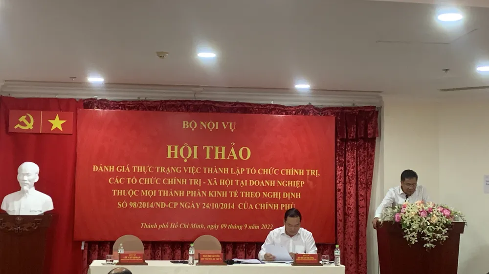 Nâng cao hiệu quả thành lập tổ chức chính trị - xã hội tại doanh nghiệp ảnh 1