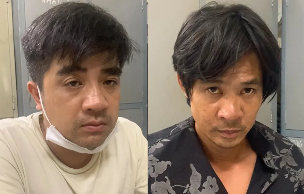 TPHCM: Bắt 2 kẻ cướp giật điện thoại của nữ sinh  ảnh 1