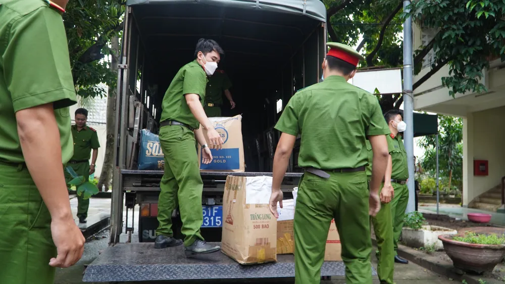 Cận cảnh tiêu hủy 1,5 tấn ma túy tang vật trong 50 vụ án ảnh 4