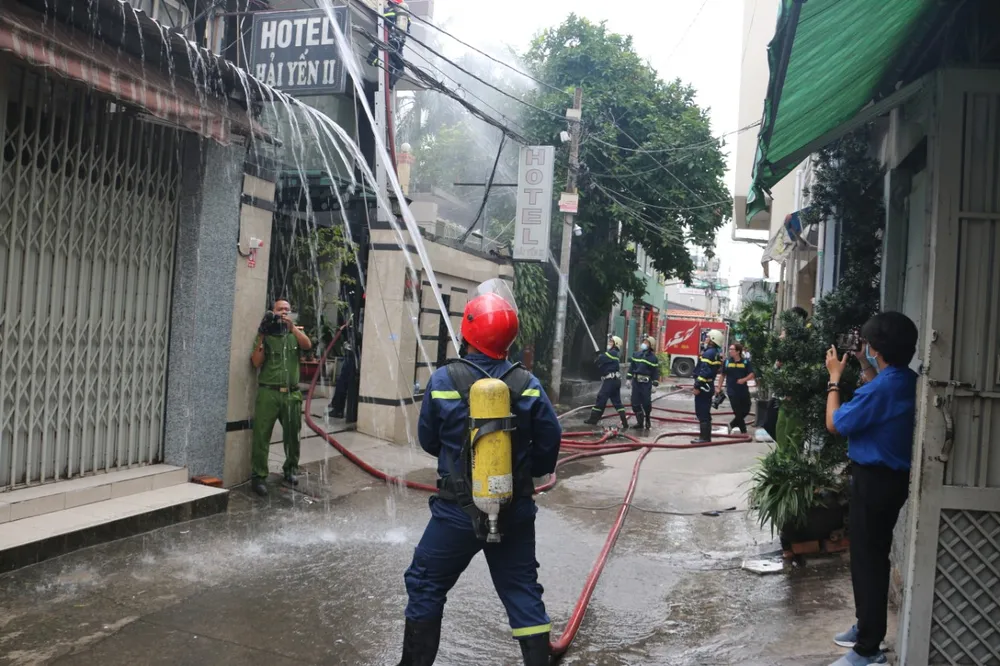 Phường đầu tiên ở TPHCM hoàn tất xây dựng tổ liên gia an toàn PCCC ảnh 2