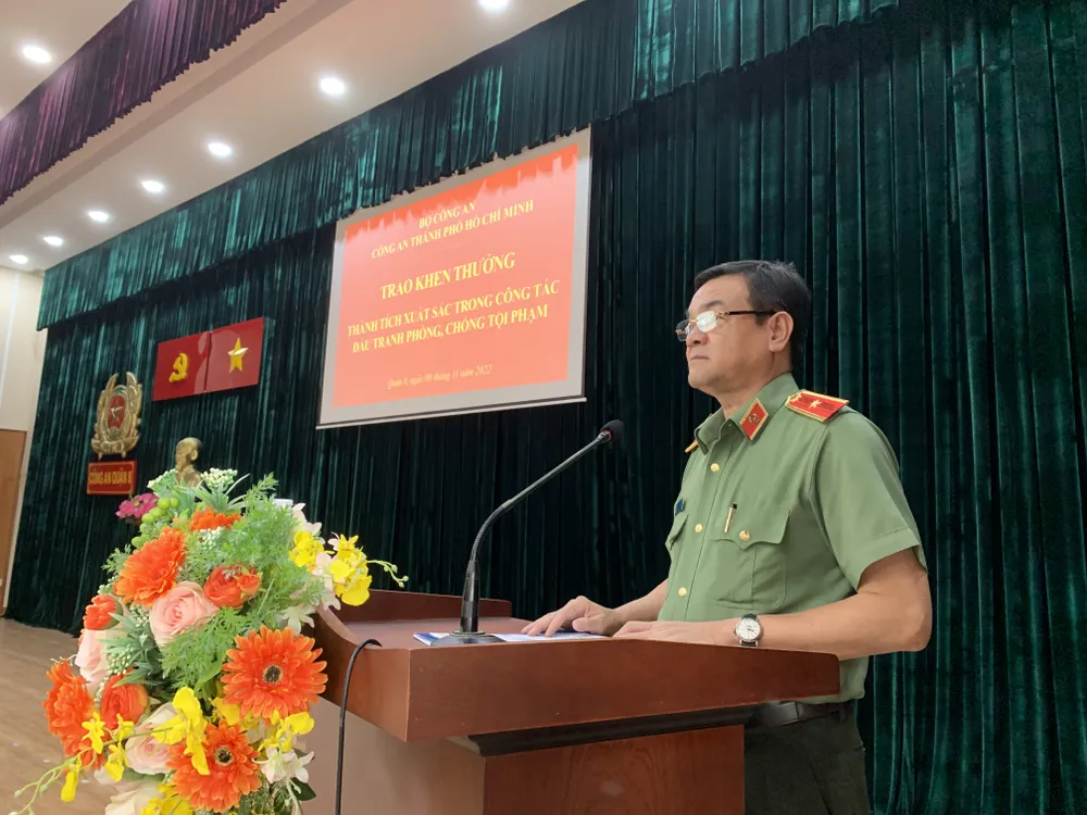 Giám đốc Công an TPHCM khen thưởng các đơn vị phá đường dây ma túy “khủng” ảnh 2