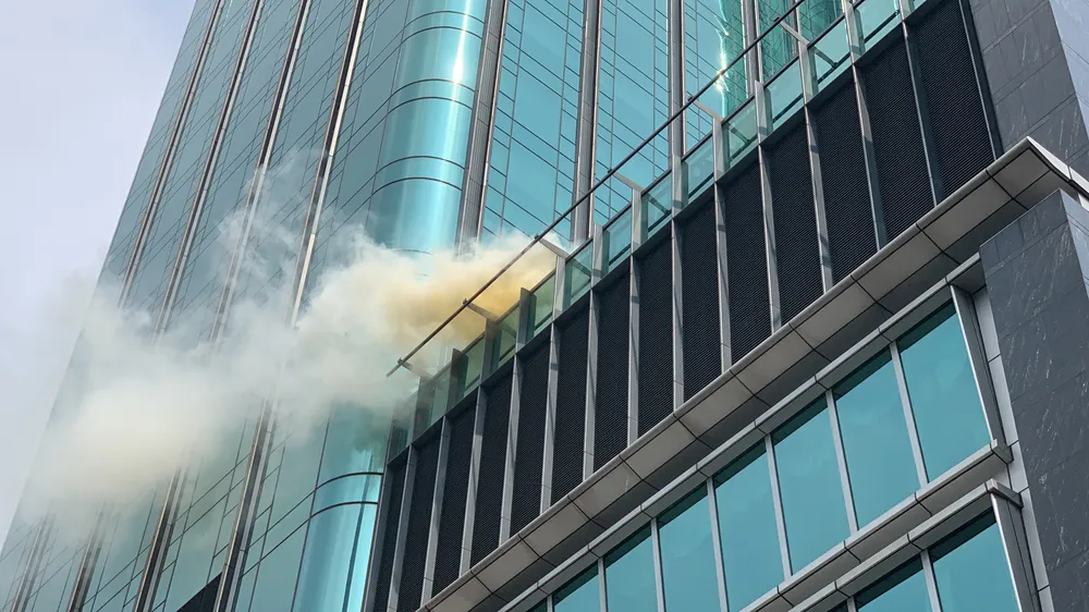 Hơn 500 người tham gia diễn tập chữa cháy ở tòa nhà Times Square ảnh 2