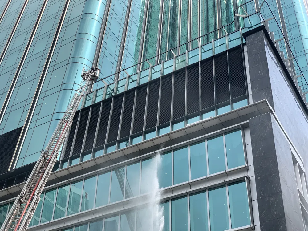 Hơn 500 người tham gia diễn tập chữa cháy ở tòa nhà Times Square ảnh 13