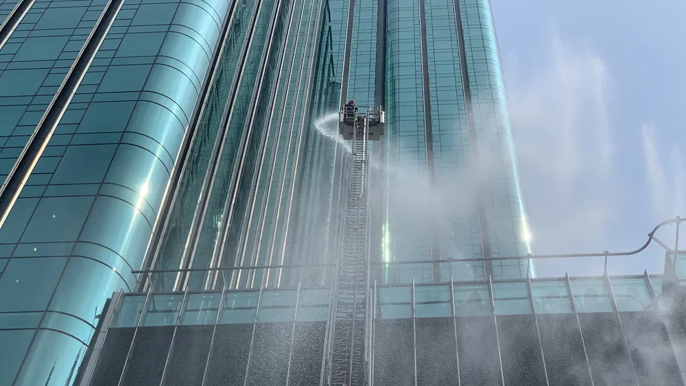 Hơn 500 người tham gia diễn tập chữa cháy ở tòa nhà Times Square ảnh 14