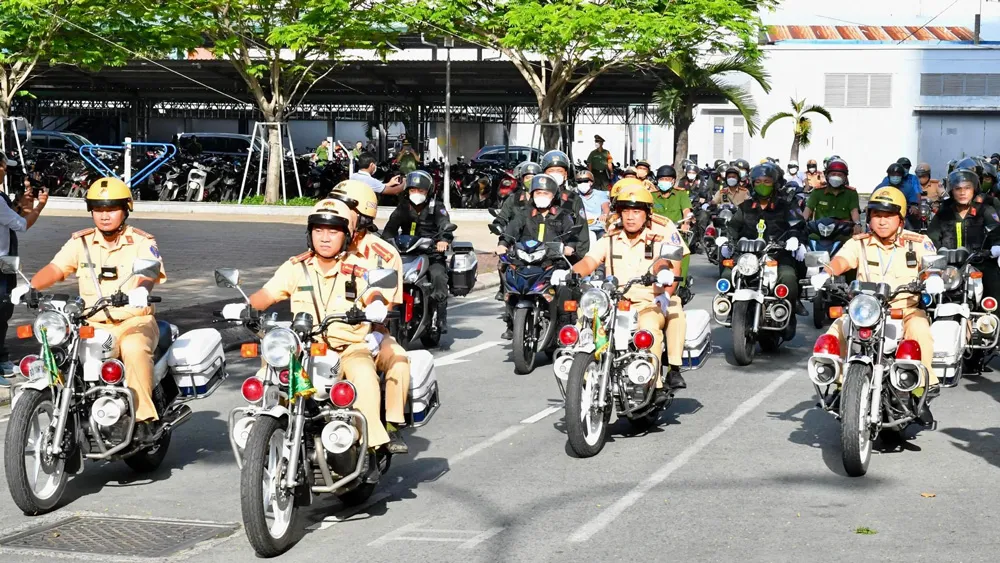 Công an sẽ trấn áp mạnh mẽ tội phạm xâm phạm sở hữu tài sản. Ảnh: VIỆT DŨNG