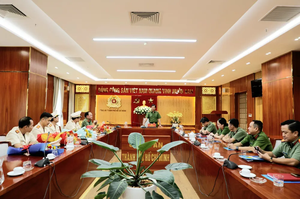 Điều động, bổ nhiệm lãnh đạo các đơn vị Công an TPHCM  ảnh 3