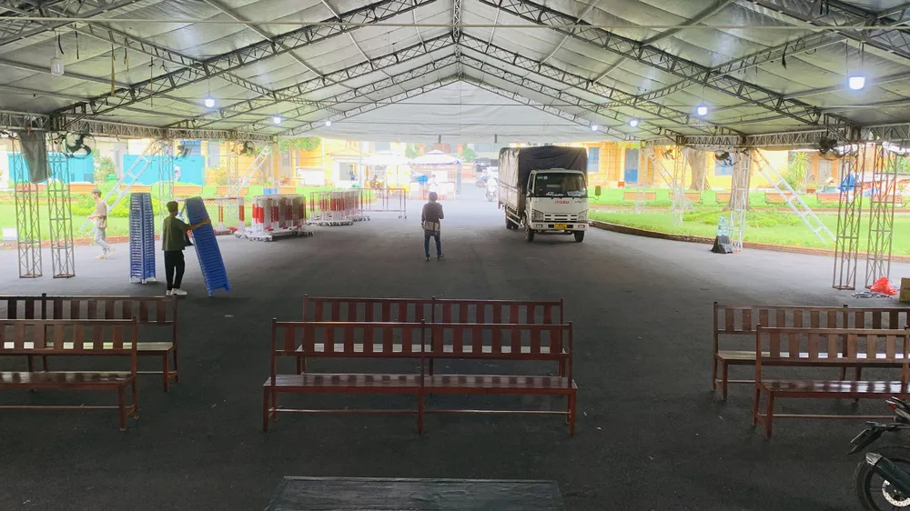 Khung cảnh trước phiên xử vụ án rửa tiền, lừa đảo tài sản ở Công ty Alibaba ảnh 2