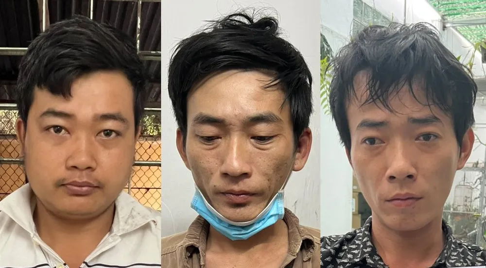 Nhóm đối tượng gồm: Giang - Tùng - Sang (từ trái qua phải)