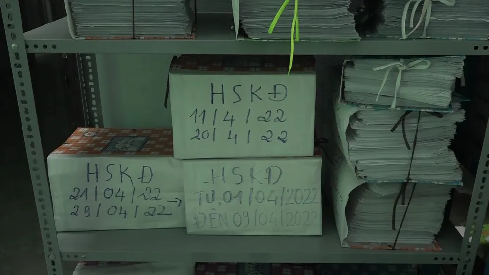 Hồ sơ thu giữ Hồ sơ thu giữ