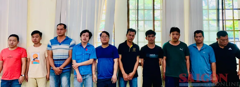 Quá trình điều tra, Công an xác định số tiền giao dịch của đường dây do Hiếu cầm đầu khoảng 200 tỷ đồng. Ảnh: CHÍ THẠCH