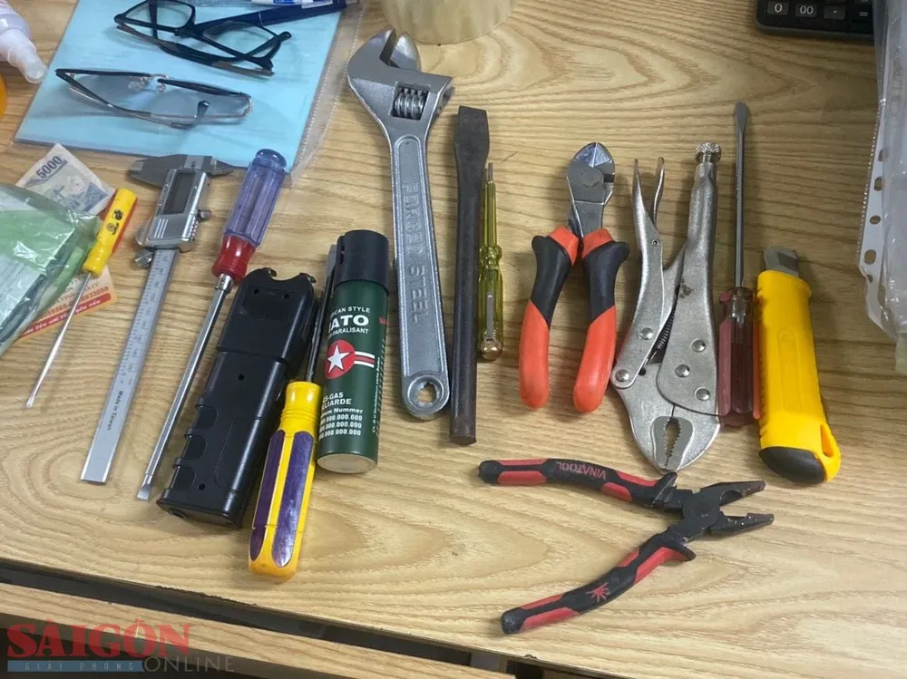 Tang vật thu giữ