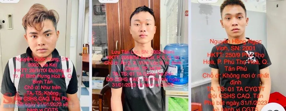 Nhóm đối tượng tại cơ quan công an