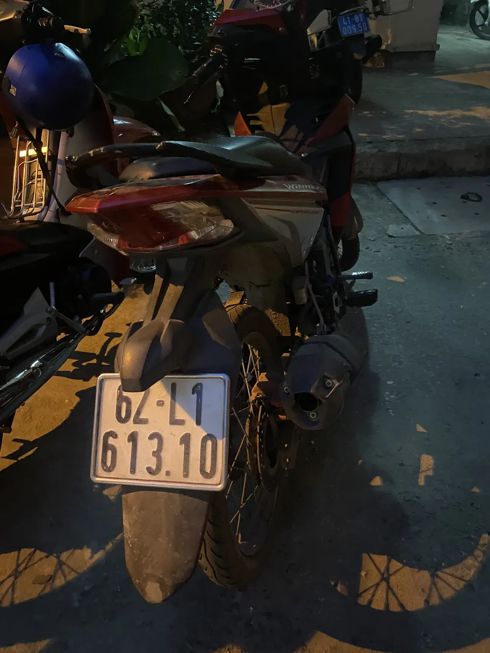 Phương tiện nhóm dùng đi gây án