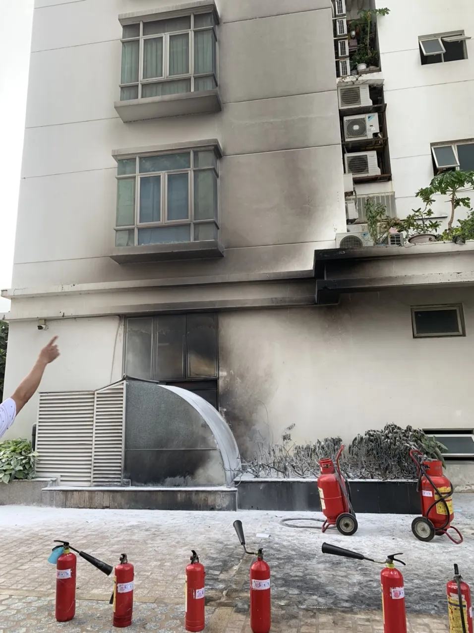 Hiện trường vụ việc