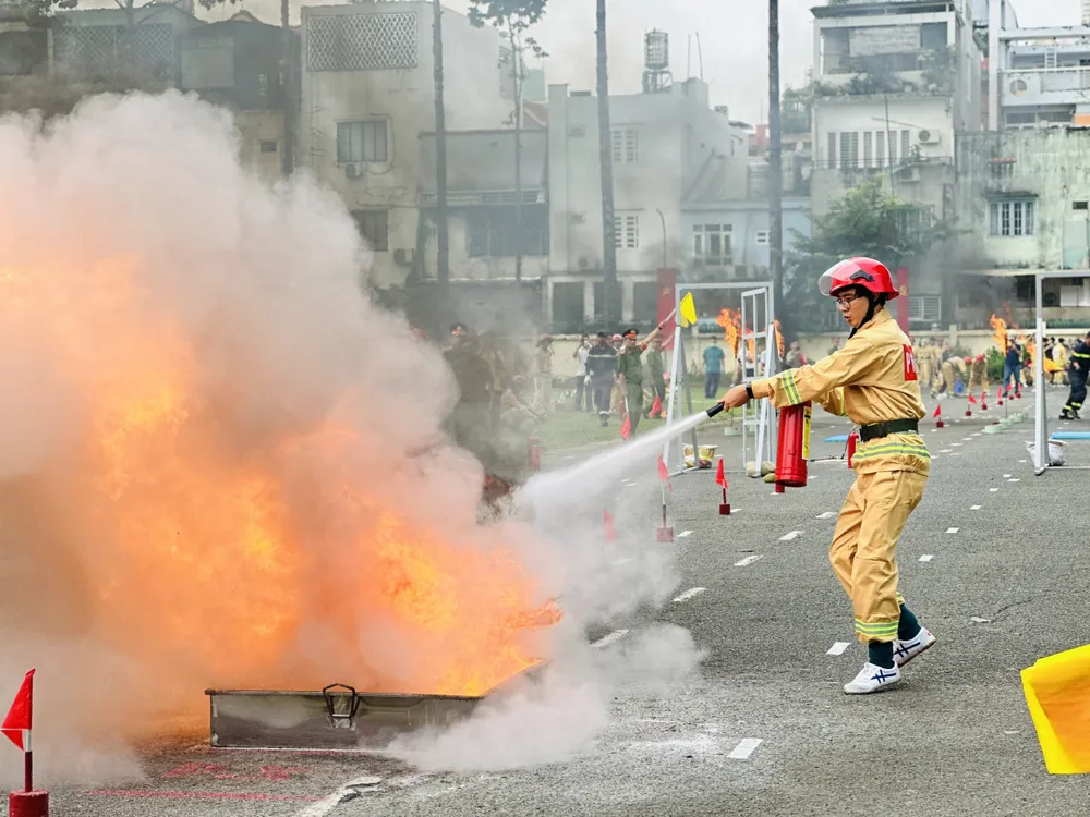 Công tác PCCC-CNCH có vai trò đặc biệt quan trọng. Ảnh: CHÍ THẠCH