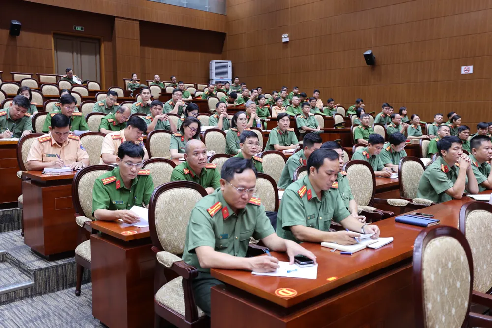 Công an TPHCM tổ chức hội nghị giao ban tháng 9 và 9 tháng đầu năm 2023