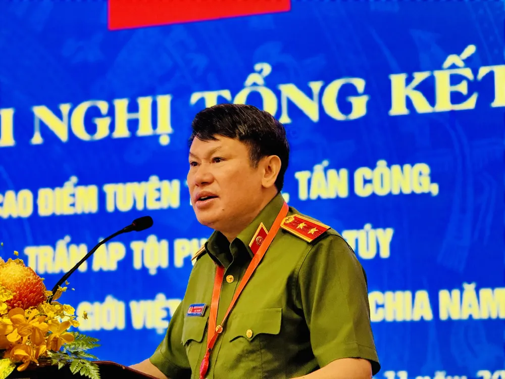 Trung tướng Nguyễn Văn Viện, Cục trưởng C04, Bộ Công an. Ảnh: CHÍ THẠCH