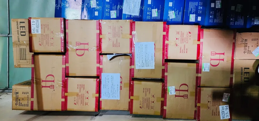 Lô hàng bị tạm giữ 