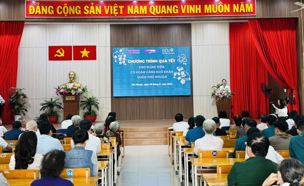 Quang cảnh buổi lễ