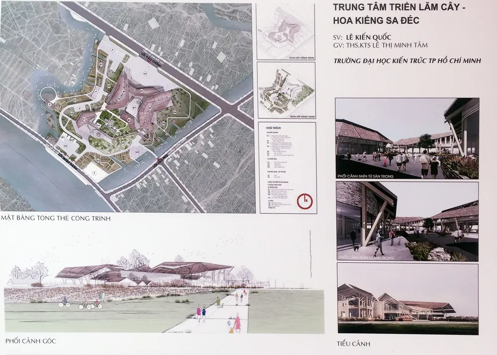 Trường Đại học Kiến trúc TPHCM giành 2 giải Nhất giải thưởng Loa Thành 2017 ảnh 2