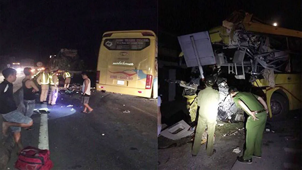 Hiện trường vụ tai nạn