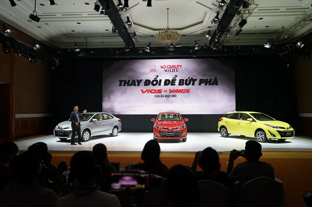 Phiên bản Vios và Yaris 2018