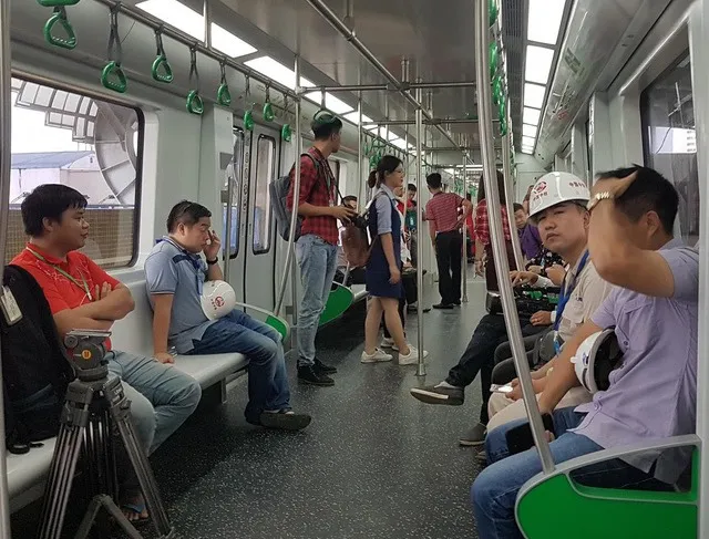 Bắt đầu vận hành thử đoàn tàu đường sắt đô thị Cát Linh- Hà Đông ảnh 2