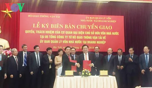 Bộ GTVT bàn giao 5 tổng công ty lớn với tổng tài sản 275.000 tỷ đồng về Ủy ban Quản lý vốn Nhà nước ảnh 1