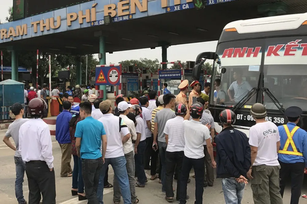 Trạm BOT Bến Thủy I từng bị người dân phản đối thu phí